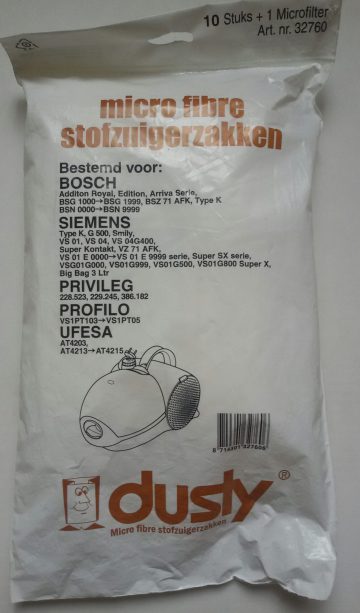 stofzakken kopen|stofzakken bestellen
